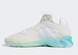 Adidas Streetball Cloud White/Glow Green/Hi-Res Aqua