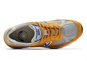 New Balance 991 Yellow Blue