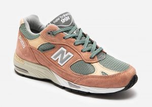 Patta X New Balance 991 Dusty Pink/Light Petrol