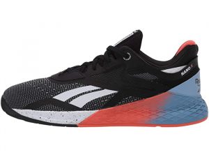 Reebok Nano X Black/White/Vivid Orange