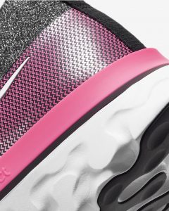 Nike React Infinity Run Flyknit Black/Pink