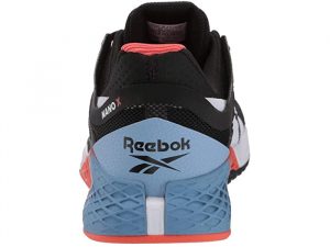 Reebok Nano X Black/White/Vivid Orange