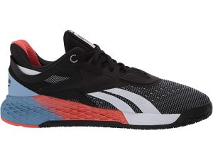 Reebok Nano X Black/White/Vivid Orange