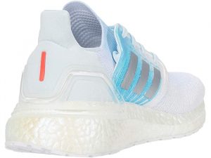 Adidas Ultraboost 20 White/Silver Metallic/Sky Tint