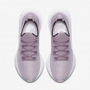 Nike React Infinity Run Flyknit Plum Mist/White/Pink Foam