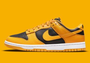 Nike Dunk Low Black/Goldenrod/White