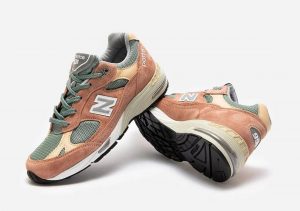 Patta X New Balance 991 Dusty Pink/Light Petrol