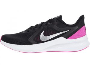 Nike Downshifter 10 Black/Metallic Silver/Pink