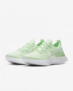 Nike React Infinity Run Flyknit Steam Green/Spruce Aura/White