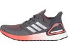 Adidas Ultraboost 20 Grey/Silver Metallic/Signal Pink