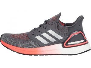 Adidas Ultraboost 20 Grey/Silver Metallic/Signal Pink