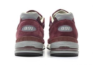 New Balance 991 Bordeaux Suede