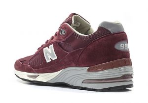 New Balance 991 Bordeaux Suede