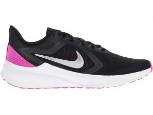 Nike Downshifter 10 Black/Metallic Silver/Pink