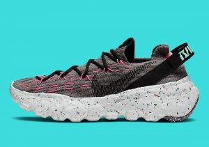 Nike Space Hippie 04 Smoke Grey/Black-Pink Blast