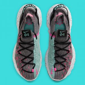 Nike Space Hippie 04 Smoke Grey/Black-Pink Blast