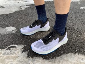 New Balance FuelCell White/Blue