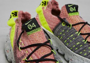 Nike Space Hippie 04 Lemon Venom/Black-Light Arctic Pink