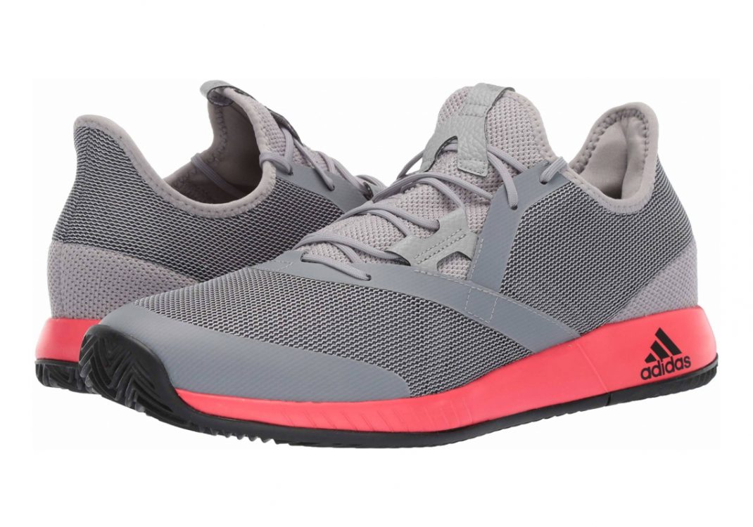 Adidas Adizero Defiant Bounce - Light Granit Shock Red Black (CG6349)