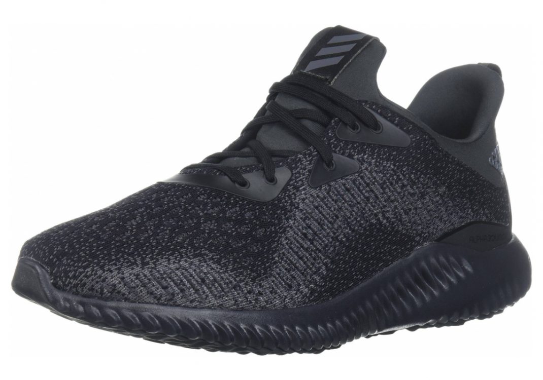 Adidas alphabounce em black and clearance white