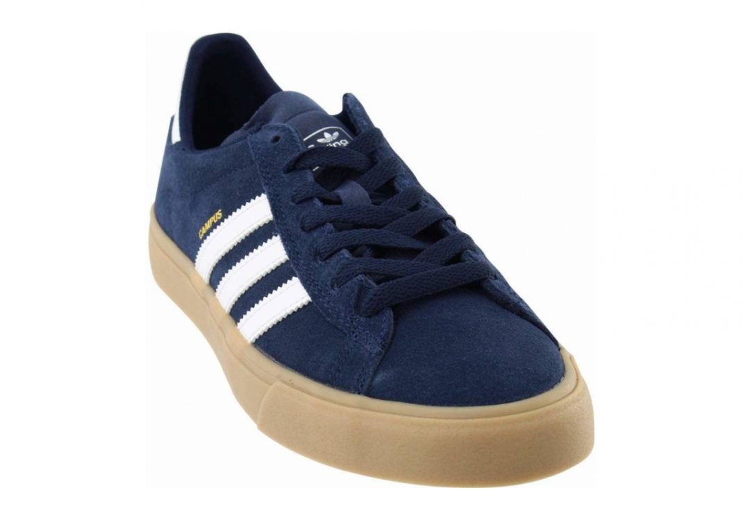 Adidas Campus Vulc II ADV - Collegiate Navy Ftwr White Gum4 (BB8522)