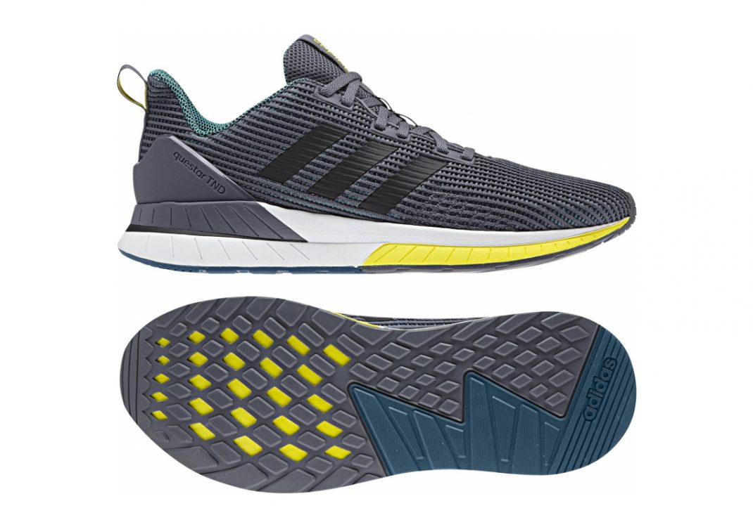 Adidas Questar TND - Gris/Noir/Turquoise (B44795)