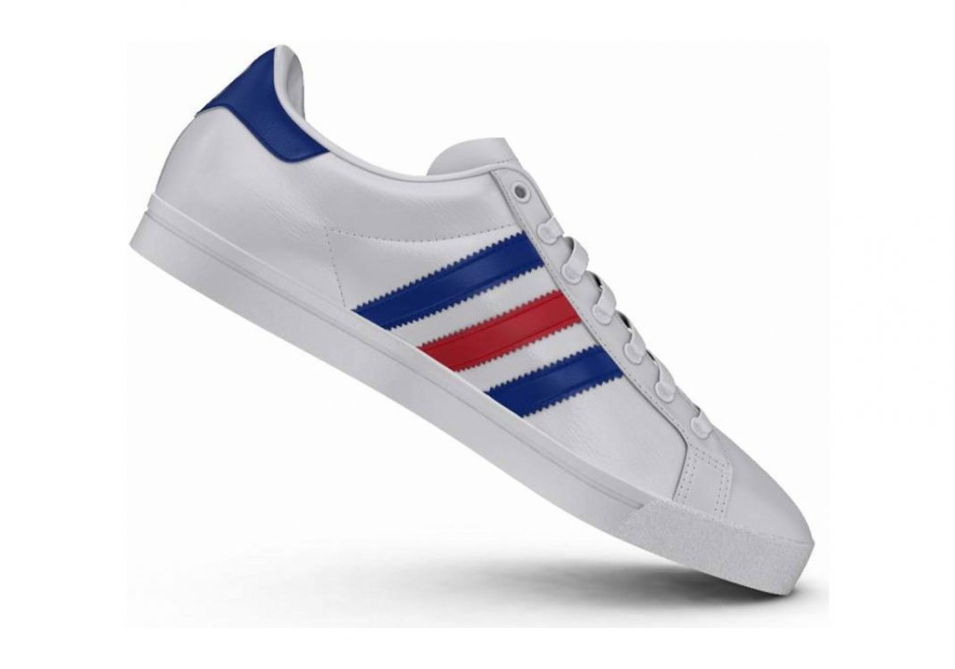 Adidas white hot sale coast star