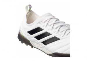 Adidas Copa 20.1 Turf - Blanc Noir Vert Vif (G28635)
