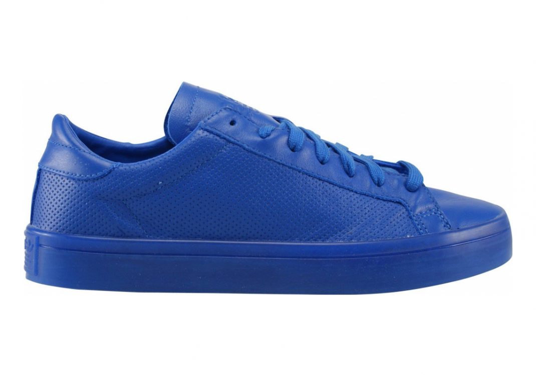 Adidas court vantage blau sales