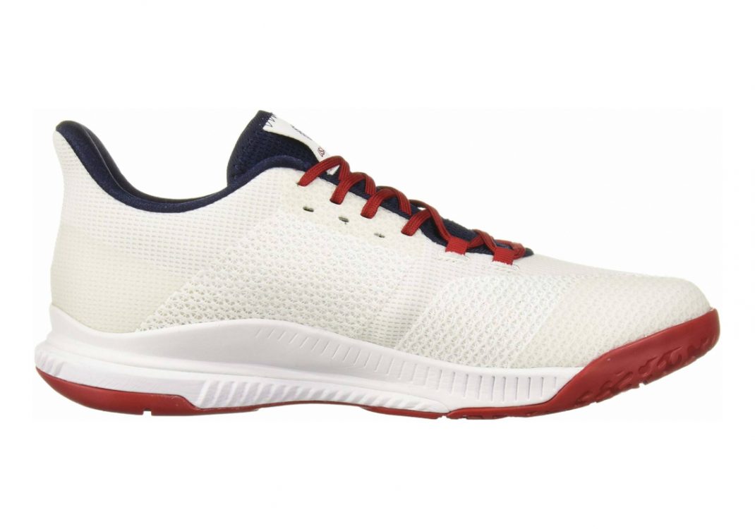 White/Collegiate Navy/Power Red (EF0131)