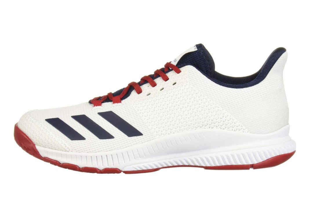 White/Collegiate Navy/Power Red (EF0131)