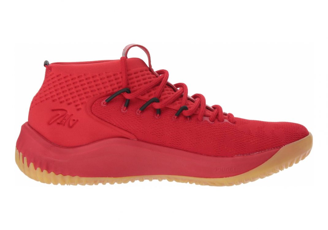 Adidas Dame 4 - Red Scarle Hirere Cblack Scarle Hirere Cblack (CQ0186)
