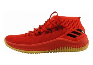 Adidas Dame 4 - Red Scarle Hirere Cblack Scarle Hirere Cblack (CQ0186)