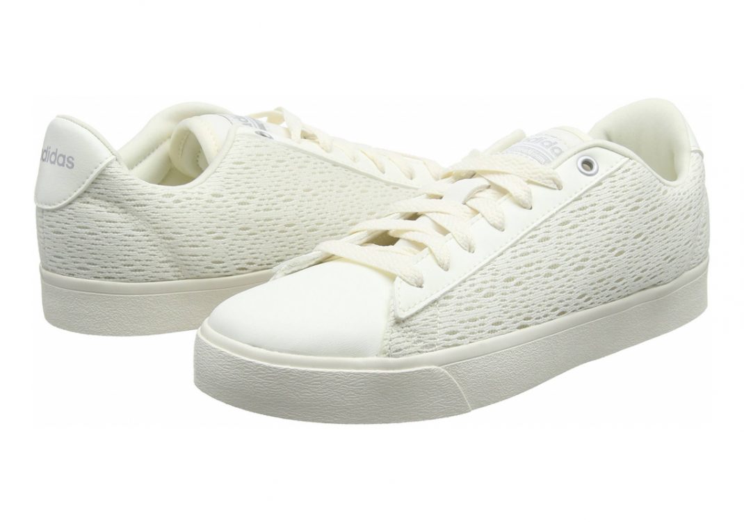 Adidas Cloudfoam Daily QT Clean - White Chalk White Chalk White Matte Silver (DB1738)