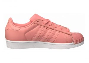 Adidas superstar 80s metal toe kids shops pink