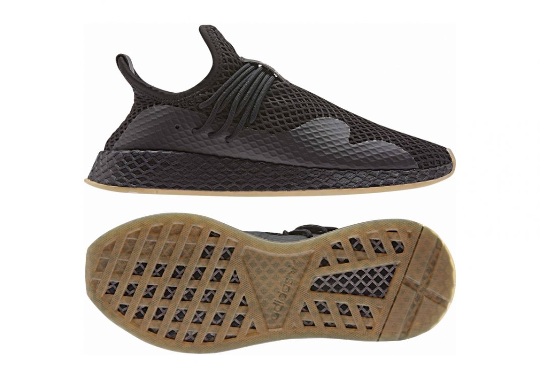 Adidas Deerupt S - Core Black Core Black Gum 3 (EE5655)
