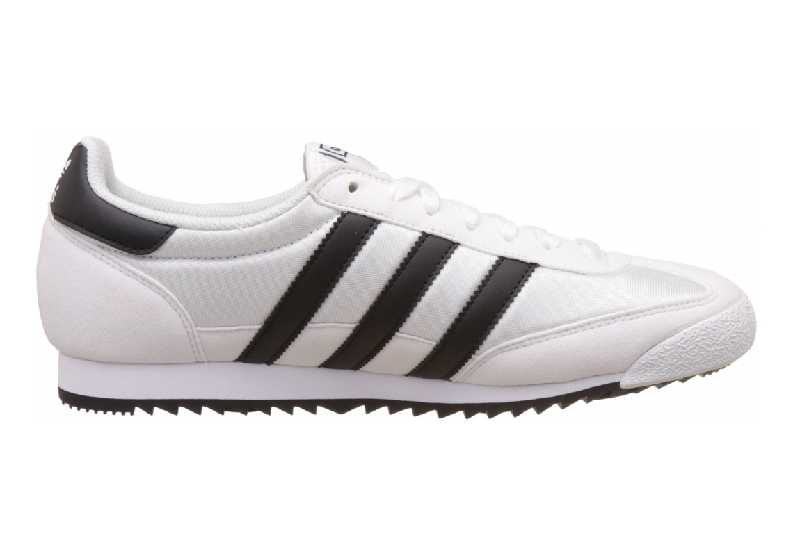 Adidas dragon white and black on sale