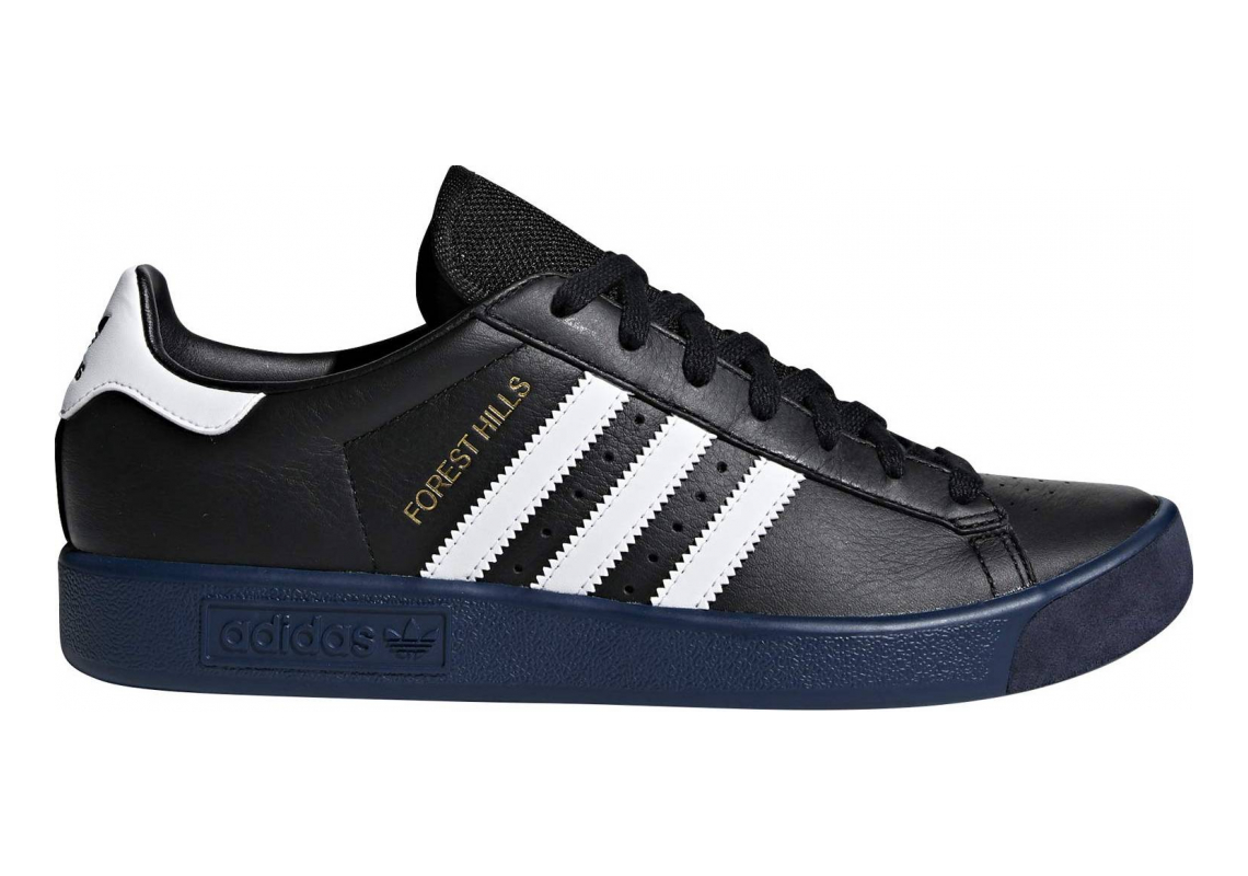 adidas forest hills black and blue
