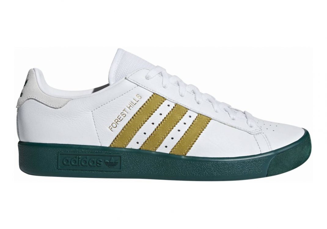 White / Gold Metal / Collegiate Green (AQ0921)