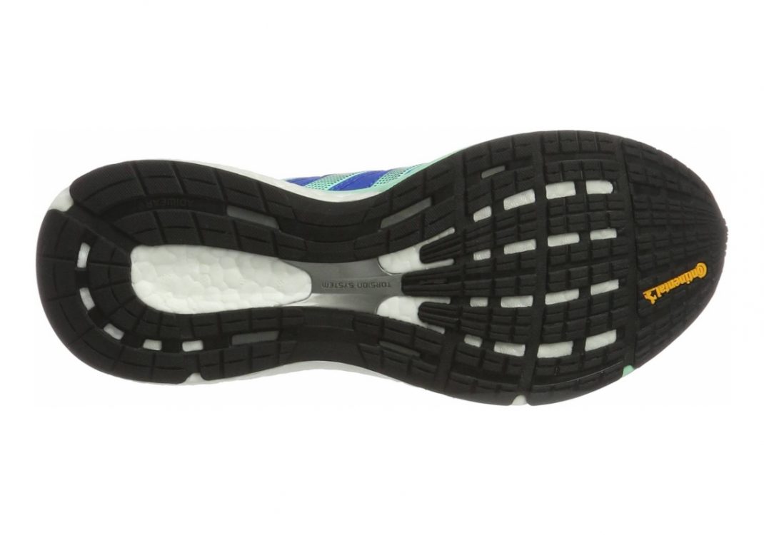 Adidas Adizero Tempo 8 - Bleu Blue Night Navy Easy Green (BB4357)