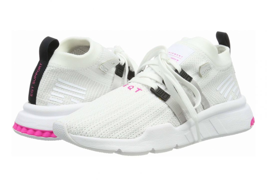 Adidas EQT Support Mid ADV Primeknit - White Ftwr White Grey Two F17 Core Black Ftwr White Grey Two F17 Core Black (BD7502)