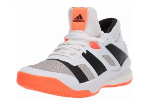 Adidas Stabil X Mid - White/Black/Solar Orange (F33827)