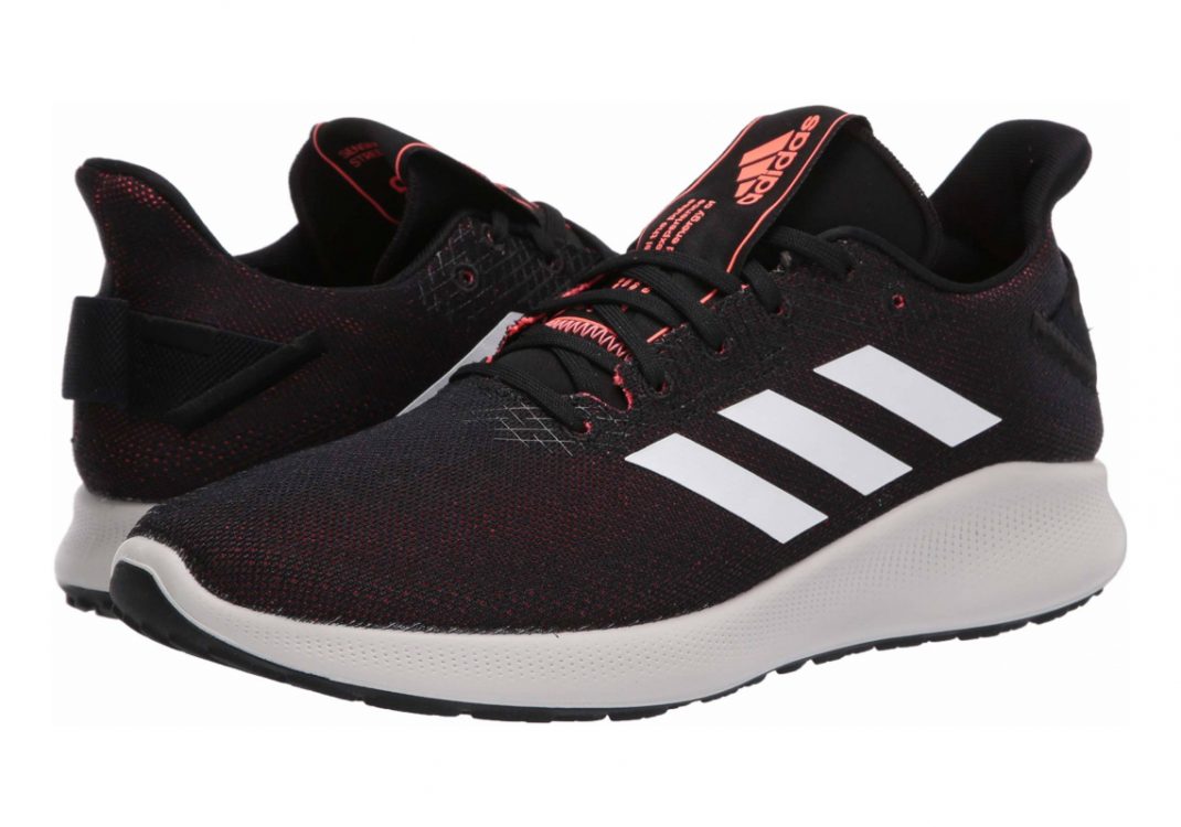 Adidas Sensebounce+ Street - Core Black Ftwr White Signal Coral (EE4010)