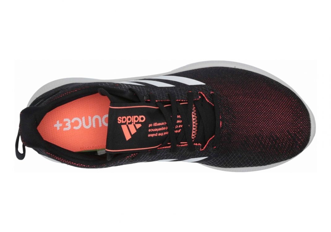 Adidas Sensebounce+ Street - Core Black Ftwr White Signal Coral (EE4010)