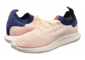 Adidas Tubular Shadow Primeknit - White/Orange/Navy (AC8793)
