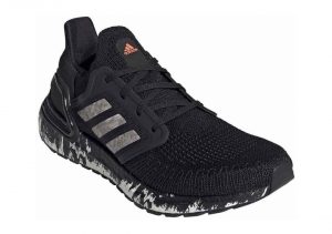 Adidas Ultraboost 20 - Core Black Ftwr White Signal Coral (EG1342)