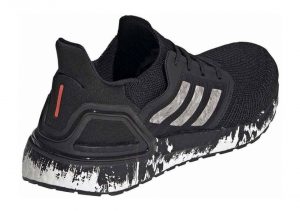 Adidas Ultraboost 20 - Core Black Ftwr White Signal Coral (EG1342)