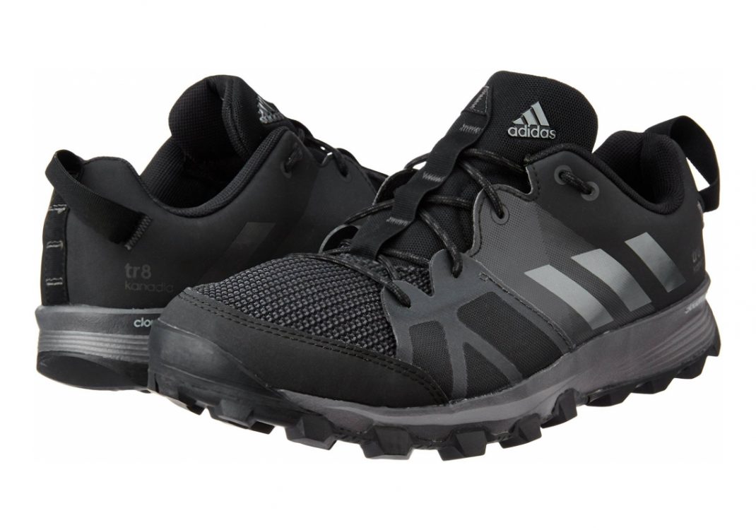 Adidas Kanadia 8 - Black Core Black Iron Metallic Utility Black (AQ5847)