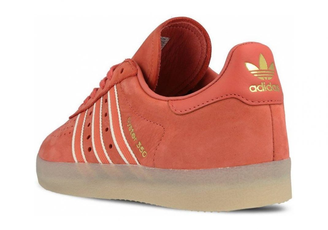 Adidas Oyster Holdings Adidas 350 - Red Trace Scarlet Chalk White Metallic Gold (DB1975)