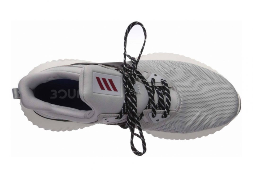 Adidas Alphabounce Beyond 2.0 - Light Grey Heather Active Maroon Black (G28829)